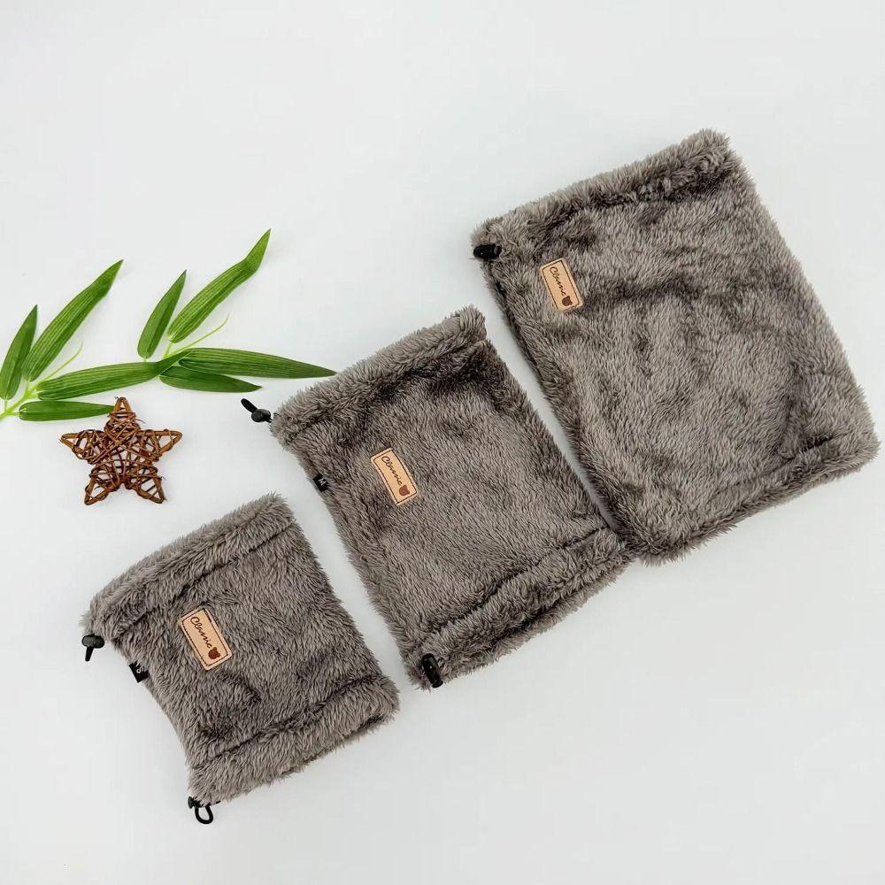 Noise-proof Dog Calming Earmuffs Warm Puppy Scarf Soft Pet Neck Gaiter  for Small Medium Large Dogs