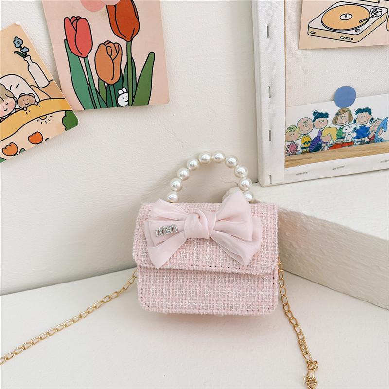Cute And Trendy Single Shoulder Bag With Bowknot Design Ideal For Kids