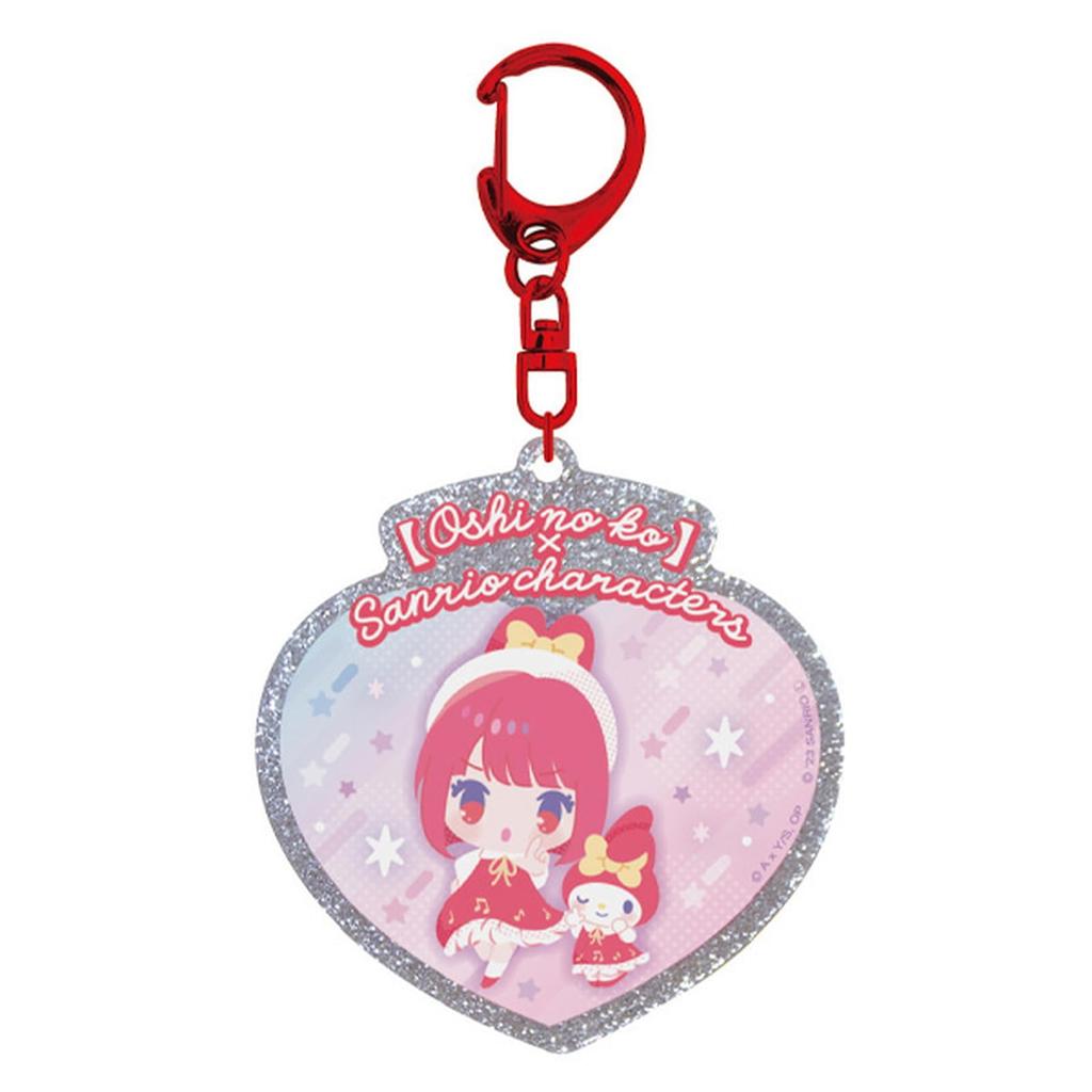 K Company Oshi no Ko x Sanrio Characters Acrylic Keychain Kana Arima My Melody H73 x W70 x D3mm OSAC-AK-AK