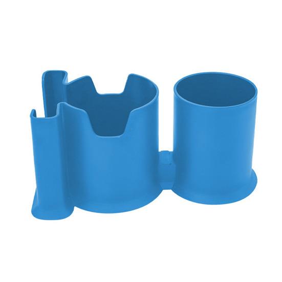 

Paddleboard Cup Holder 2-in-1 Drink And Phone Holder with Rope Fixation Waterproof Plastic Paddle Board Accessory for Kayaks Canoes SUPs Boats Outdoor синий