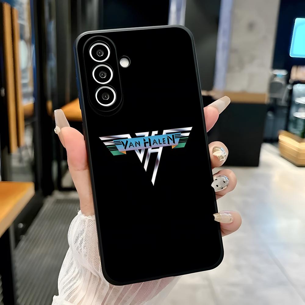 Eddie Van Halen Guitar Phone Case For Samsung S25 Plus S20 S20 Plus S22 Ultra S23 FE S21 Plus S21 Ultra Soft Cover
