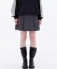 Alikim Moon Night Pleats Skirt / Charcoal