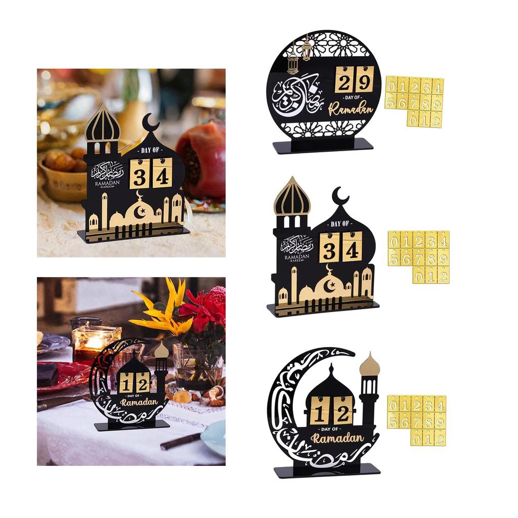 Ramadan Advent Calendar Office Housewarming Party Desk Islamic Muslim Mosque