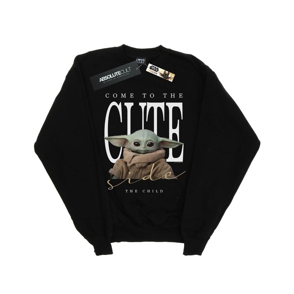 STAR WARS Womens/Ladies The Mandalorian The Cute Side Sweatshirt