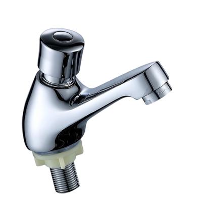 Heavy Type Alloys Basins Faucet Cold Water Only Leak Resistant Coppers Mechanism Easy Installation Bathroom Fixture