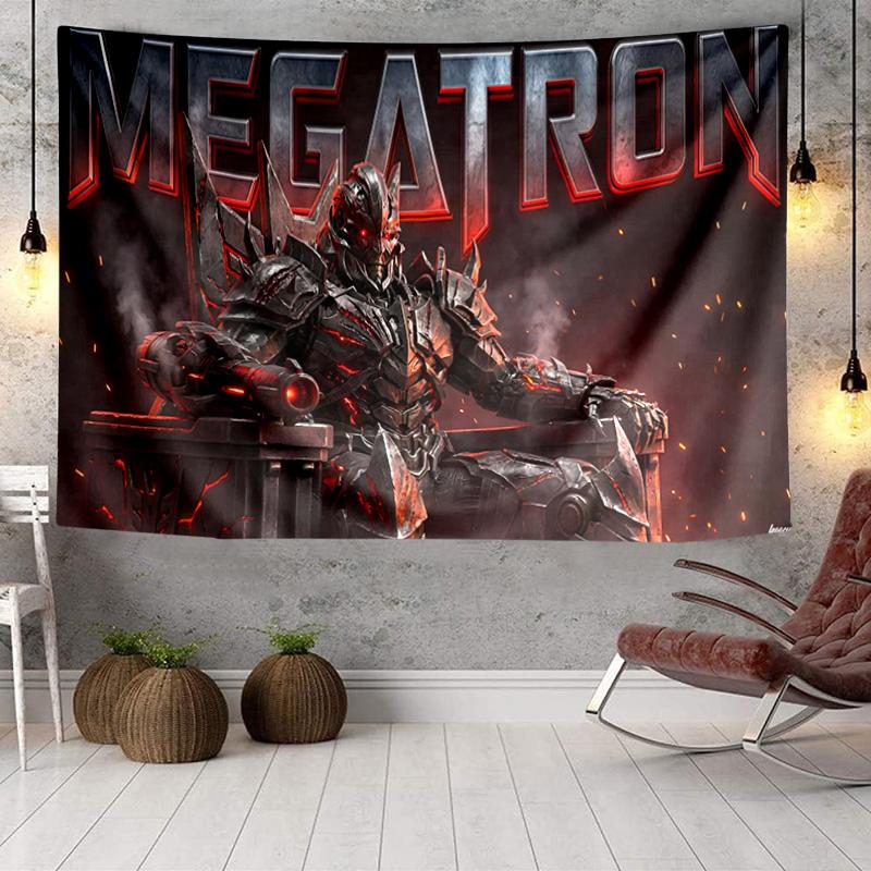 Trans-formers Printed Tapestry, Wall Hanging,Livingroom, dormitory, Large Wall Decor, Fabric Decor Fan Birthday Gifts