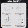 2pcs Fishing Rod Holder Elastic Lure Rod Holder Fishing Rod Quick Fixing Clip New Fishing Rod Holder Prevent Entanglement