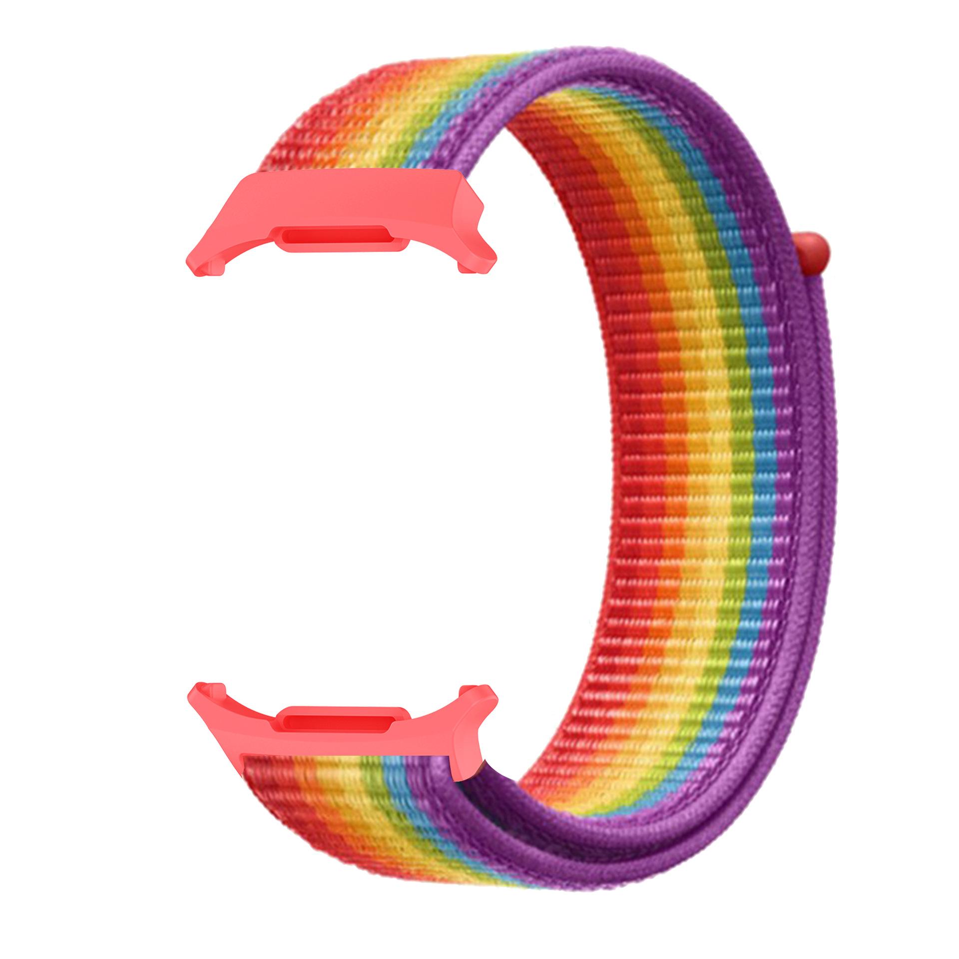 

Ремешок Solo Loop для Samsung Galaxy Watch Ultra 2025 Аксессуары Спортивный Нейлоновый Регулируемый Браслет Correa Ремешки для Galaxy Watch 7 Ultra 47мм ремешок Galaxy Watch 7 Ultra 47mm разноцветный