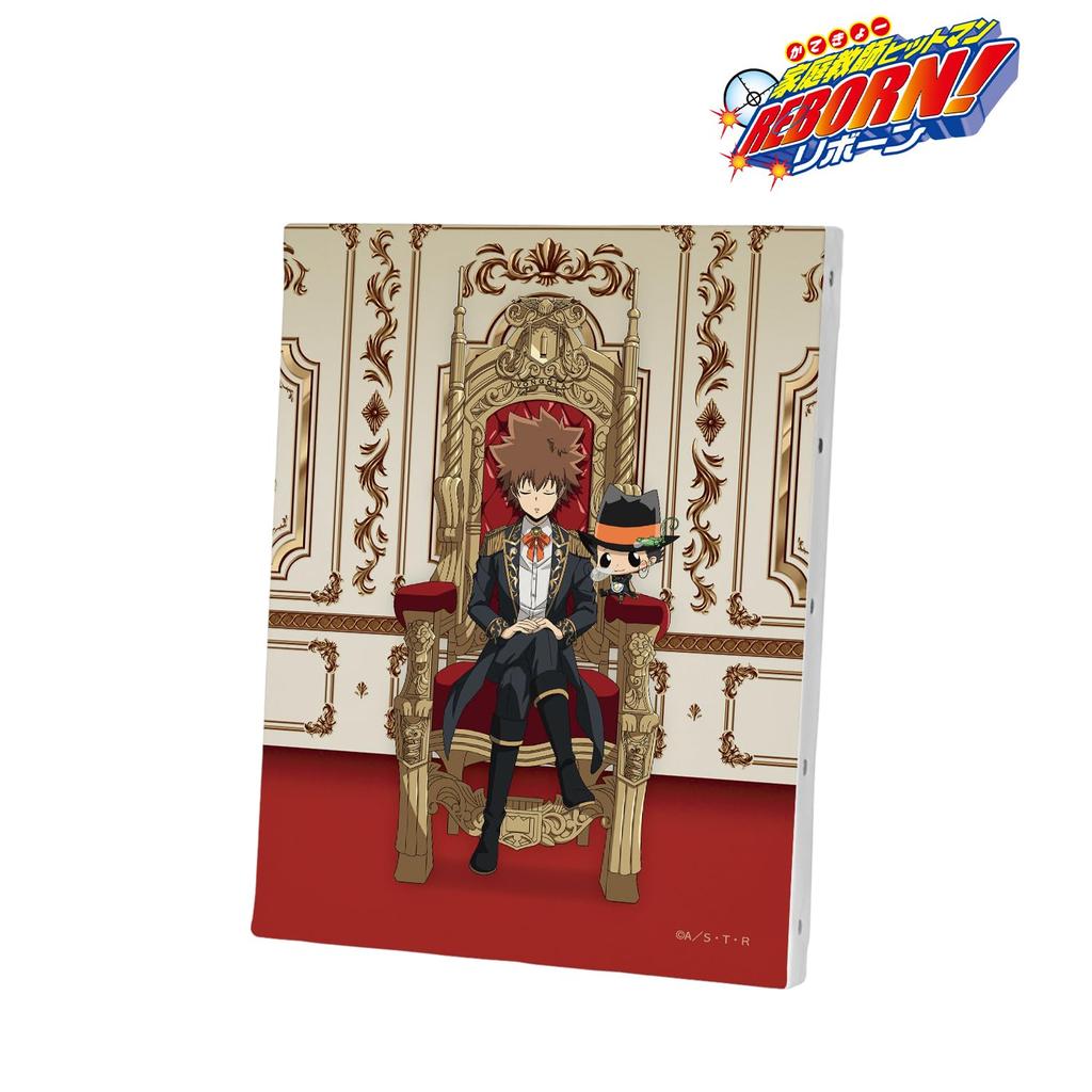 Katekyo Hitman Original Tsunayoshi Sawada Reborn Dreaming Throne Canvas Board Reborn! Illustration & Ver.