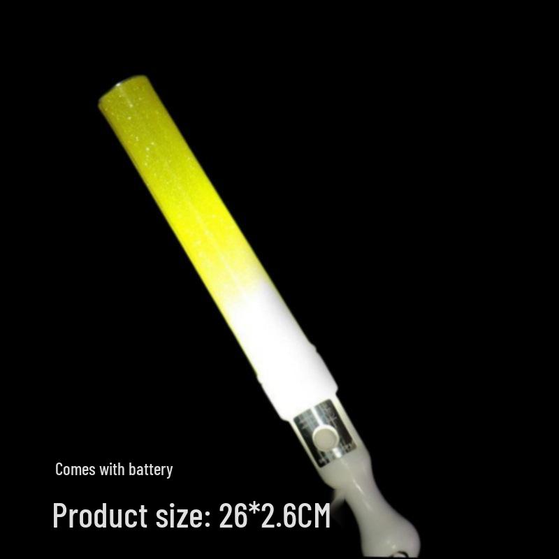 Pałeczka świetlna Gwiazda Koncertowa - Migający rekwizyt do kibicowania z logo