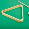Solid Wood Billiard Triangle Ball Rack for Black 8 Pool