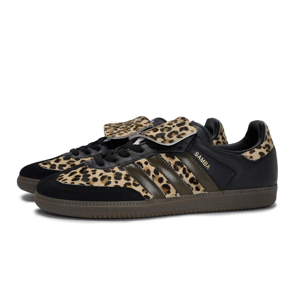 Adidas Originals SAMBA OG Leopard, Special Shoe Box Slip Resistant Abrasion Resistant Slip Resistant Abrasion Resistant B75807(Team80-S-BOX)