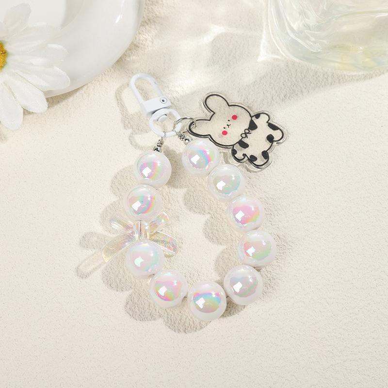 1Pc Cartoon Anti-Lost Bracelet For Mobile Phone Case Wrist Strap Car Keychain Cute Phone Charm