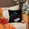 Science Movie B-Back To The Future Pillow Case Printing Pillowcase Living Room Sofa Cushion Cover Bedroom Room Decor