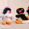 Magnetischer schiefer Pinguin Puppenanhänger Schlüsselanhänger Puppe Plüschtier Mädchen Taschenanhänger