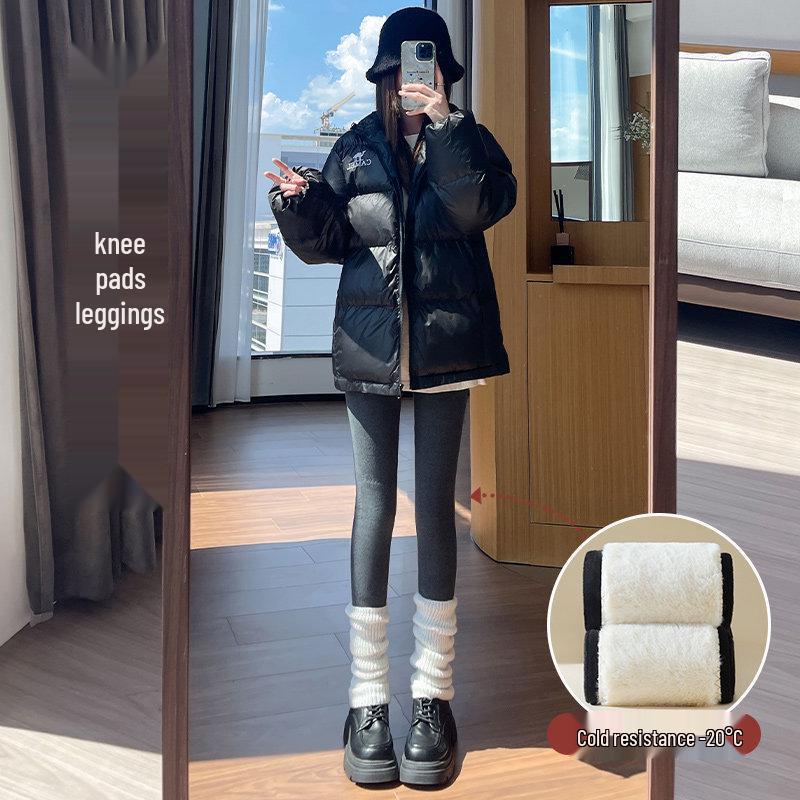 

Women s 2026 Fleece-Lined Slimming Winter Pants: Knee Protection, High Elasticity, Non-Bulky Thermal Base Layer. S