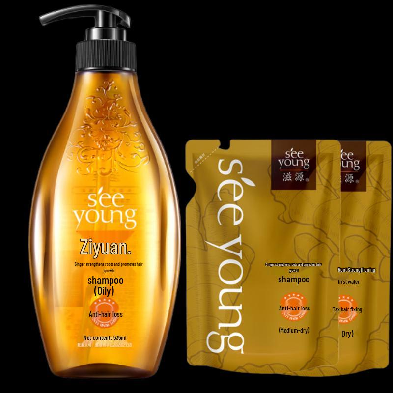 

Seeyoung Ginger Root Strengthening & Anti-Hair Loss Shampoo for Oily Scalp