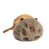 New Plush Kapybara Coin Purse Small Cartoon Keychain Charm Gift Headphone Bag Charm