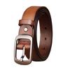 First Layer Cowhide Belt, Genuine Leather, Retro Versatile Tree Paste Leather Pin Buckle, Retro Belt, Young And Middle-Aged Belt Men