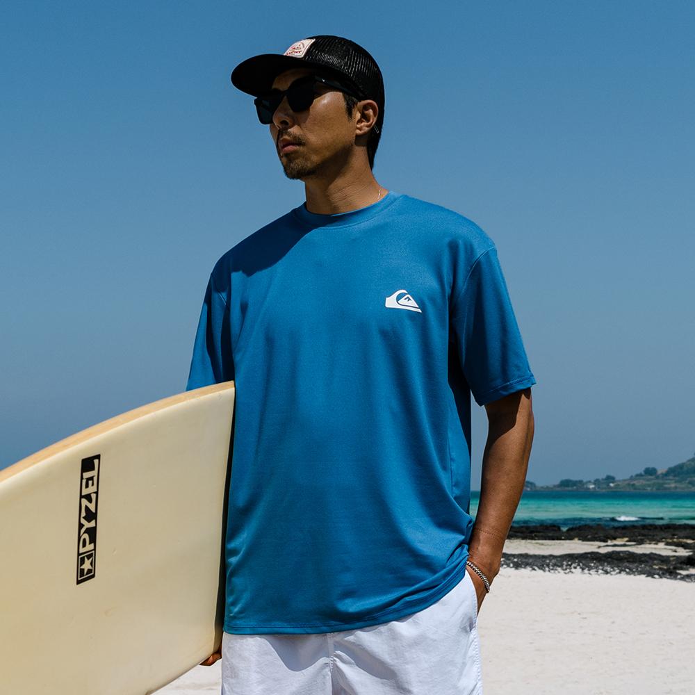 QUIKSILVER Men'S Loose Fit Rash Guard Qs1072Jmt