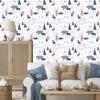 Scandinavian style animal wallpaper for living room and bedroom 50x1000
