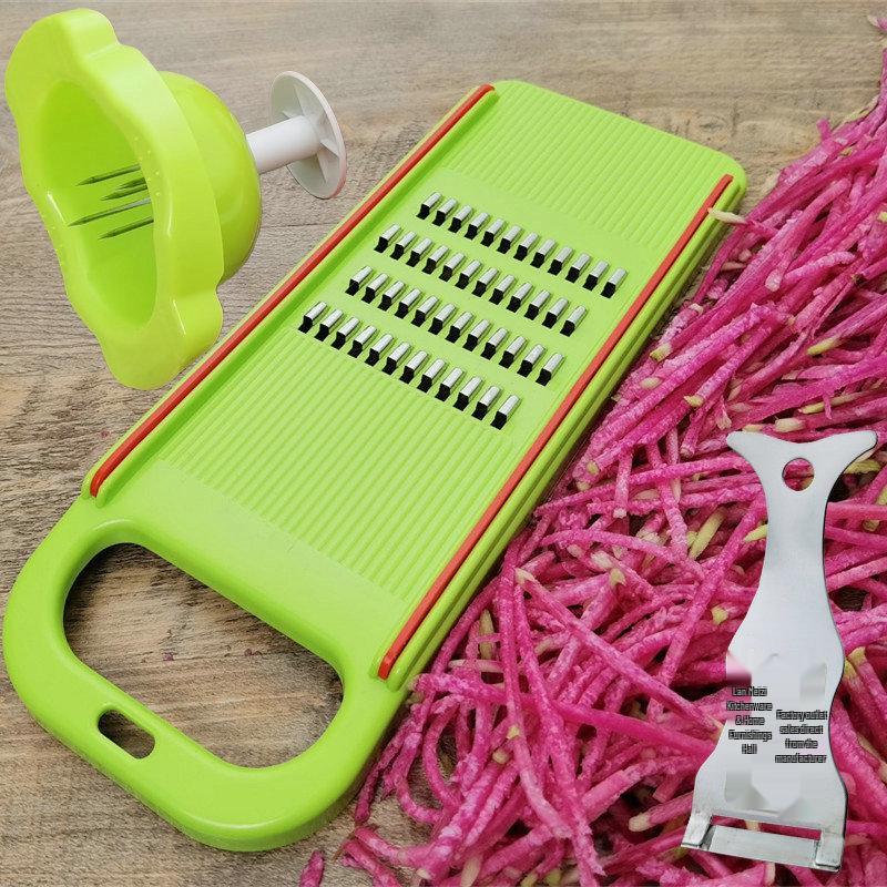 Huacheng Julienne Kitchen Insert: Cucumber, Potato, Carrot Julienne Board & Planer