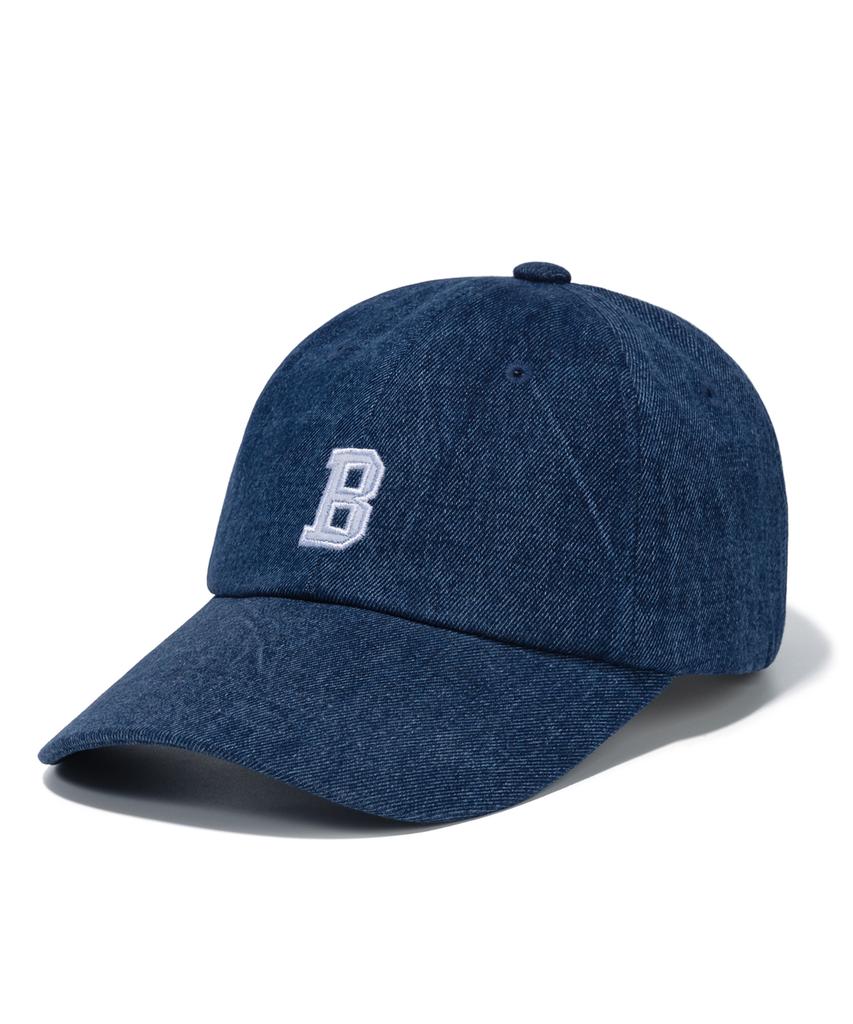 Diposwi B Logo Curve Cap - Denim