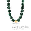 Fashion Colorful Acrylic Big Beads Heart Pendant Necklace for Women, Creative Clavicle Chain Necklace, Statement Trendy Jewelry