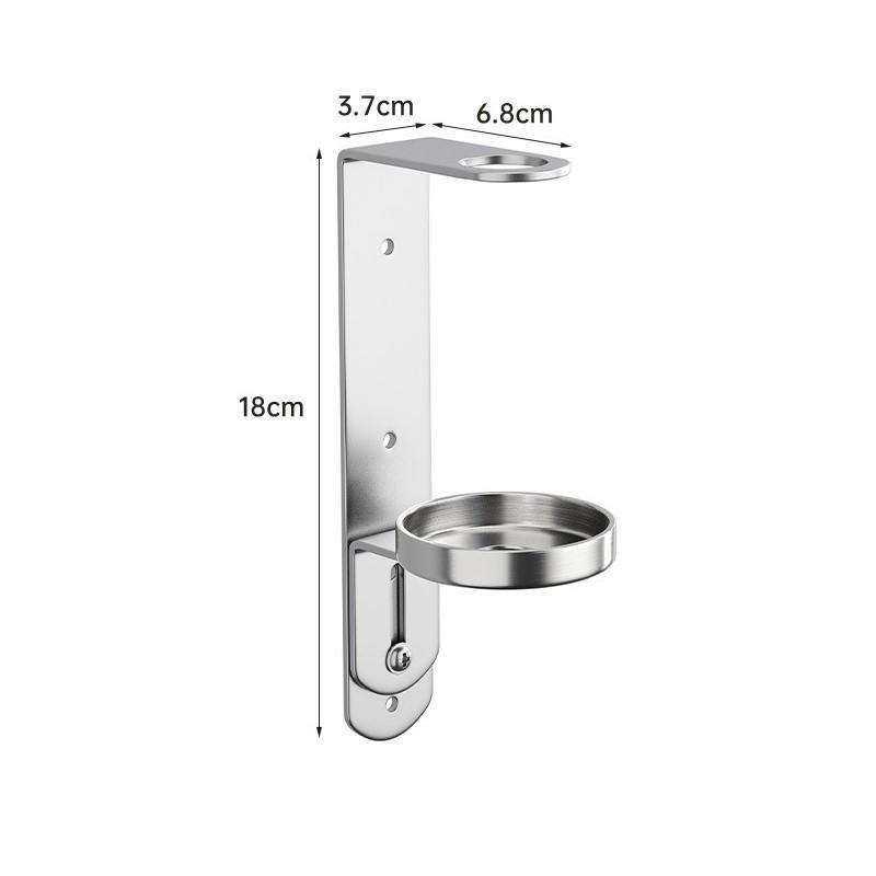 Bathroom Shower Room Wall Mounted Soap Dispenser Practical And Space-saving Highly Functional Design Secure Mounting