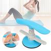 Sit Up Bracket Support Suction Cup Abdominal Exerciser Adjustable Domestic Assist Fitness Equipment Blue