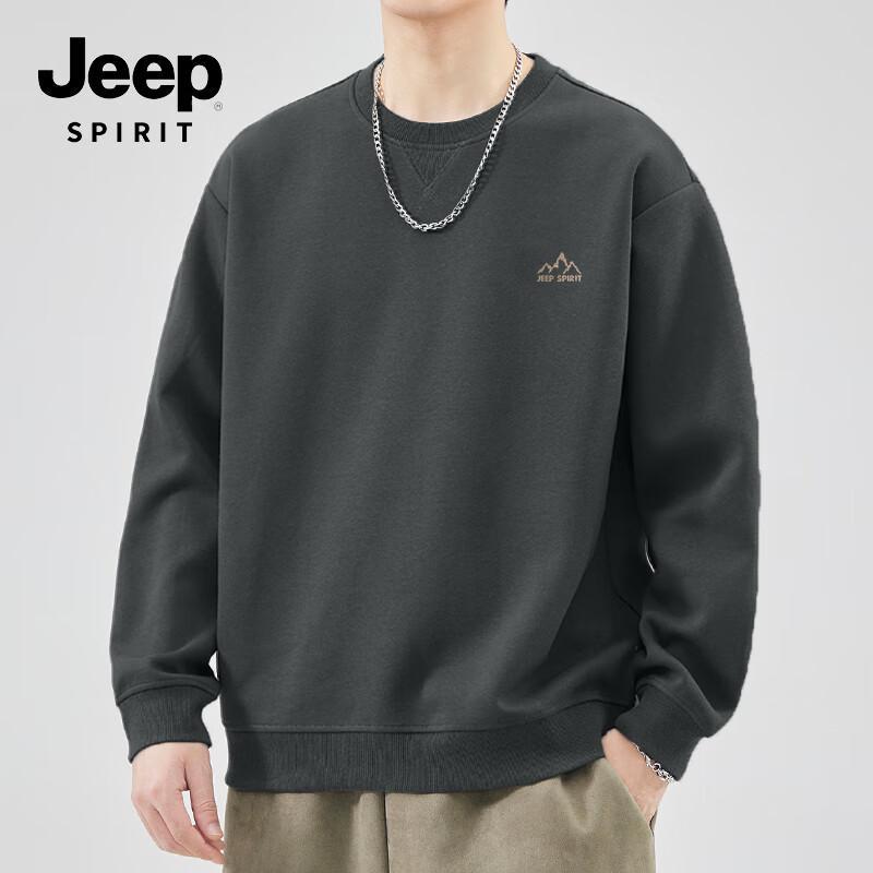 JEEP SPIRIT Men's Crew Neck Sweatshirt