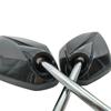 10mm Motorcycle Rearview Mirror Side Mirrors Bicycle Rear View Mirror For Suzuki gn 125 Yamaha Jog BWS