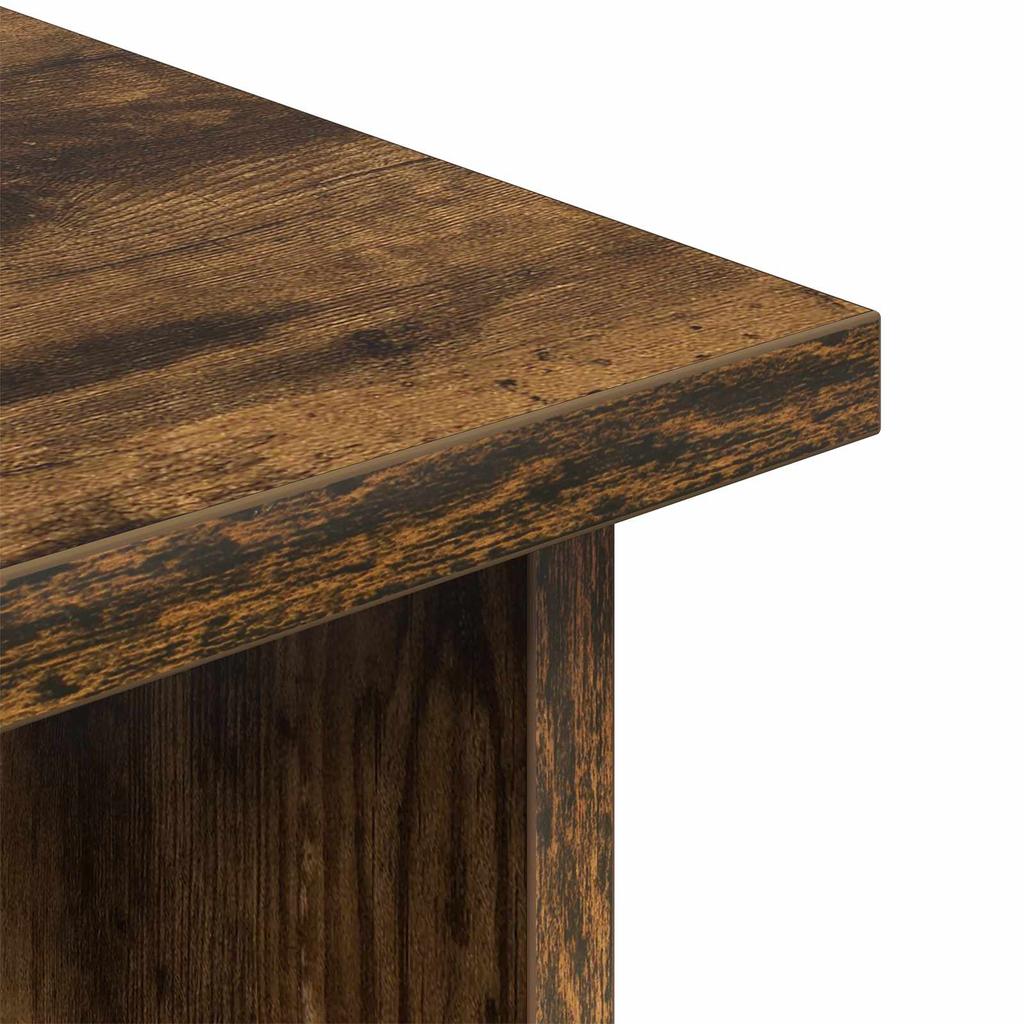 TV Stand with Drawers Smoked Oak 79 x 40 x 48 cm