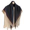 Summer Atmosphere, Wearing a Headscarf, Twill Silk, Imitation Cool Feeling, Retro Rhombus Point Women's Waist Scarf, Silk Scarf, and Square Scarf Outs