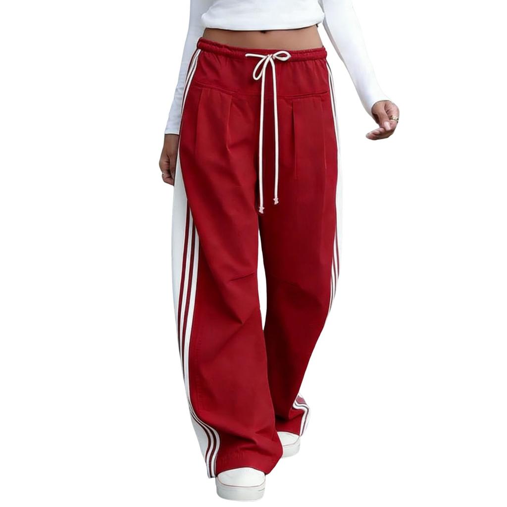 Ladies' fashionable loose casual pants and sports pants