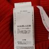 Sacai 22-06291 Red Shoulder Cut Knit Tops 2 RedUsed