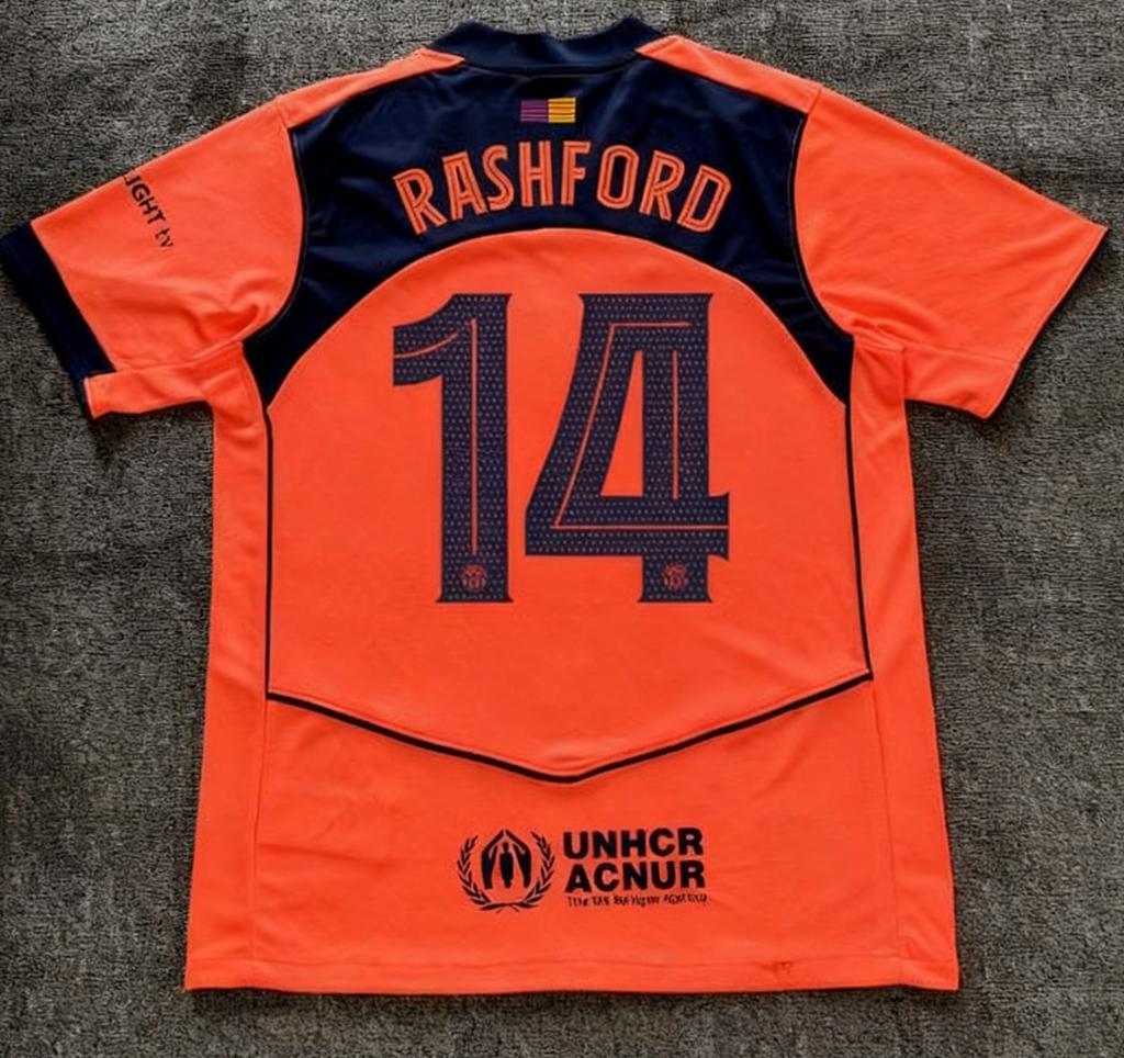 26 Real Madrid Barcelona dres č.. 10 Mbappe 14 Rashford Ne. 10 Yamal fotbalový dres