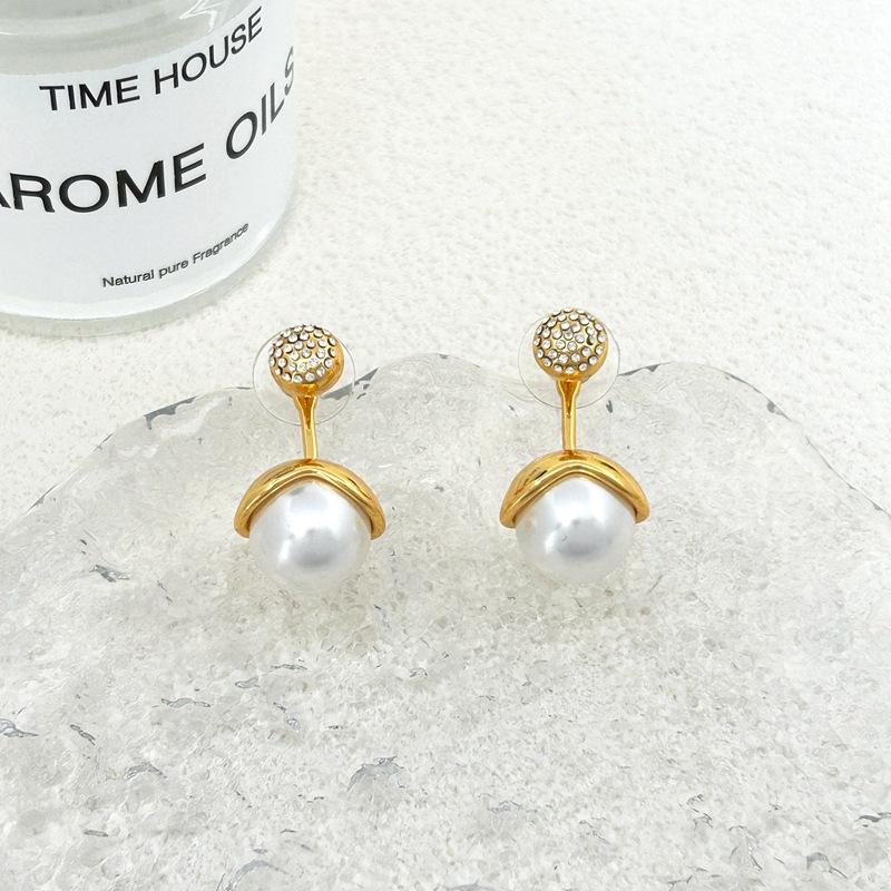 

Fashion Personality Removable Round Stud Earrings золотой