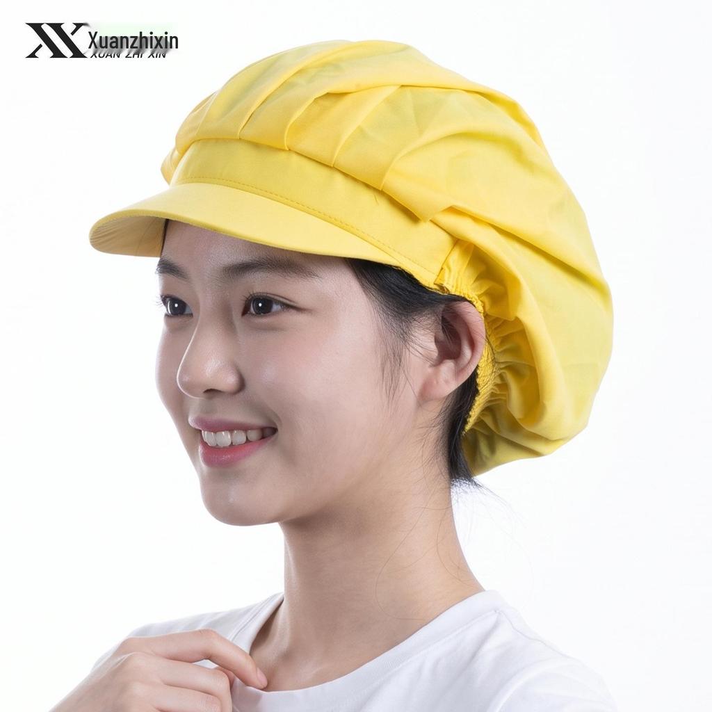 Xuanzhi Women's Breathable Dustproof Kitchen & Chef Hat for Hygiene and Protection