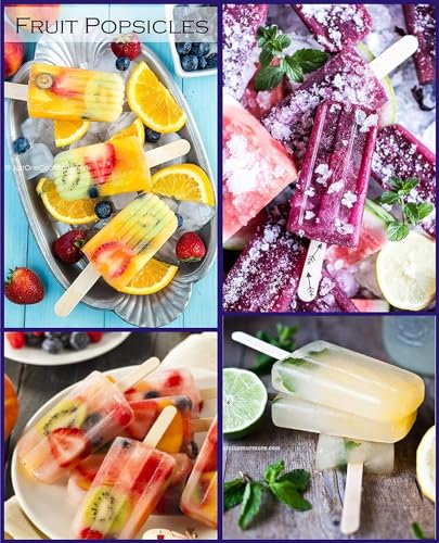 Eclet 200 White Wooden Craft Stick Premium Natural Wooden Piece Ice Cream Sticks