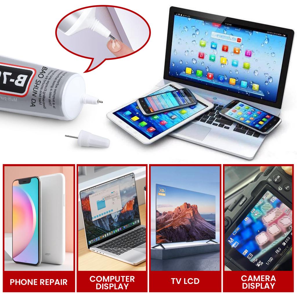 T7000/B7000 Professional Mobile Phone Screen Repair Glue  Waterproof for Phone Frame Electronics Battery Repair Adhesive 15/50/110ML.