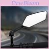 Bicycle Rearview Mirror Hd Convex Nylon Mount For Mountain And Road Cycling