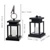 Solar Lantern Hanging Garden Light With LED String Lights Outdoor Candle Lantern Light Waterproof For Christmas Party Decoration