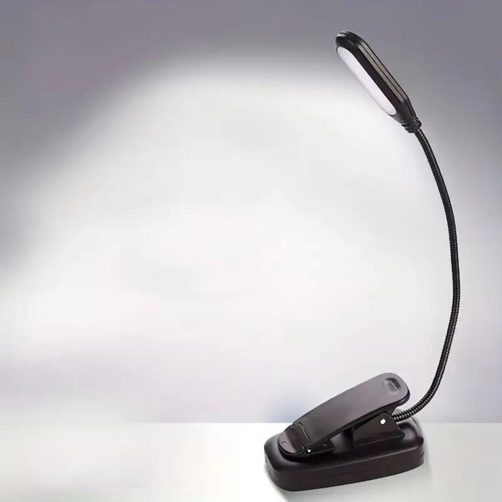 Portable Mini LED Book Lamp 360-degree Folding with Clip Reading Light High Brightness Multipurpose Night Light Home Decor