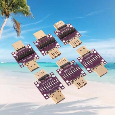 HDMI Male To Female/Male Conversion Adapter; Test PCB Circuit Board Module