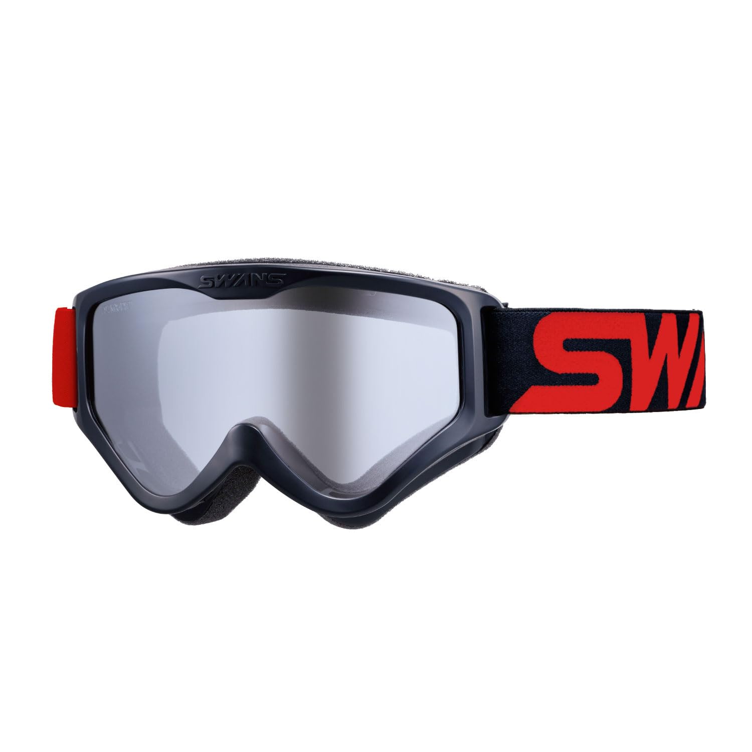 

Swans Motorcycle Made in Black with Red Mirror for Dirt and Compatible with Eyeglasses MX-797-M BK/R Goggles, Japan, Lens, Bikes, Motocross, Off-Road