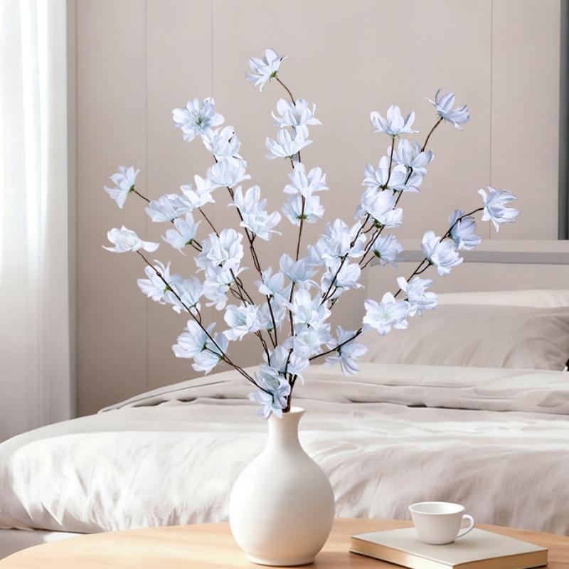 1Pcs Artificial Flowers Bouquet 110CM Long Fake Flower For Home Decor Party Supplies Garden Wedding Decoration Vase Accessories