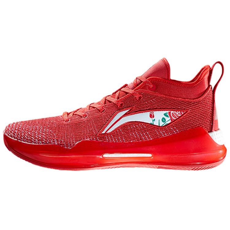 Li Ning YuShuai 13 Boom Low Rose City Low Top Basketball Shoes Men's Flame Red ABAQ013-3(S-BOX)