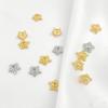 S925 Sterling Silver Flower Spacer Beads for DIY Necklace and Bracelet Jewelry