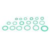 Kit 270 O-ring verdi Gomma Resistente all'usura O-ring Set assortimento di tenuta per automobile